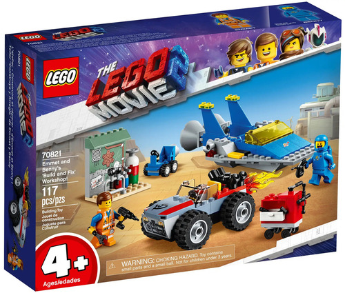 Lego 70821 Lego Movie Taller Reparador Emmet