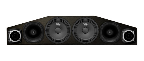 Rackera Corta Blauline Medios 8  + Drivers + Super Tweeter