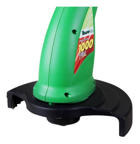 Imagem 3 de 4 de Aparador de grama Trapp Master 1000 Plus 1000W cor verde e preto 127V