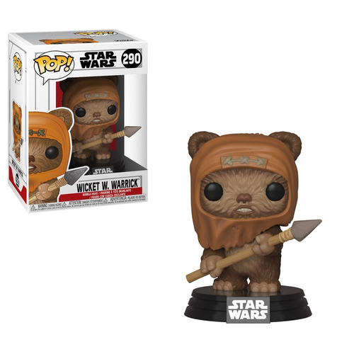 Boneco Funko Pop Star Wars Wicket W. Warrick