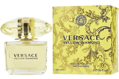 Yellow Diamond Dama Versace 90 Ml Edt Spray - Original