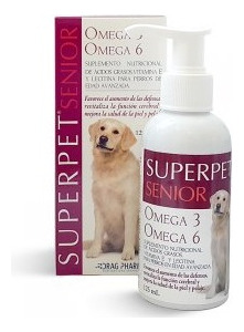 Aceite Omega 3-6 Superpet Perro Senior 125 Ml #11-1364-1