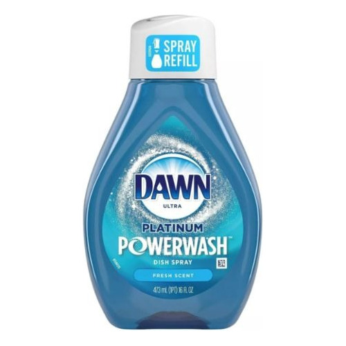 Lavatrastes Refill Dawn Powerwash Spray 473ml Caja Con 2pzs