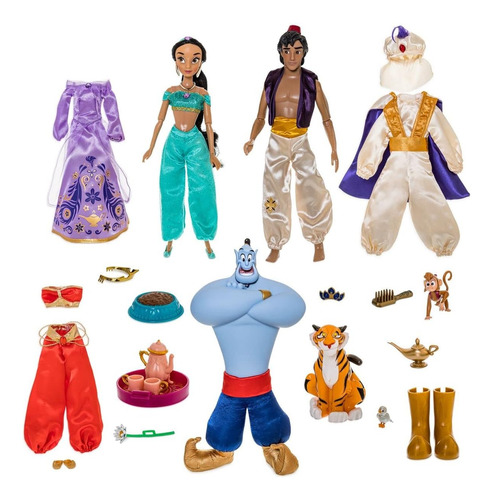 Disney Jasmine Classic Doll Set De Regalo - Aladdin