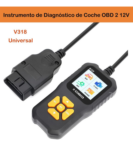 Obd2 Scanner V318 Profissional Universal,scanner Multilíngue