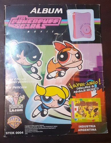 Album De Figuritas ** Las Chicas Superpoderosas **(faltan 3) (Usado)