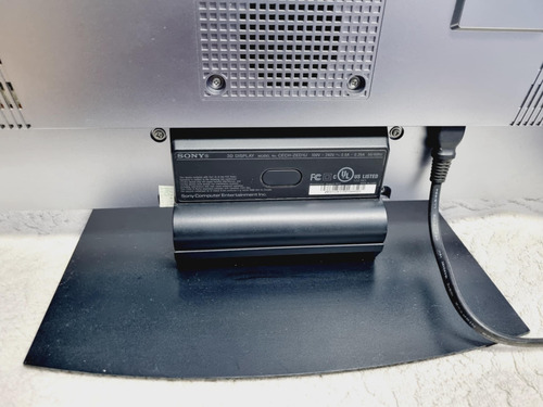 Monitor Sony Playstation 3d Display Original Cinza (Usado)