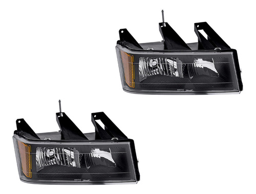 Par De Faros Depo Chevrolet Colorado 2004 2005 2006 2007