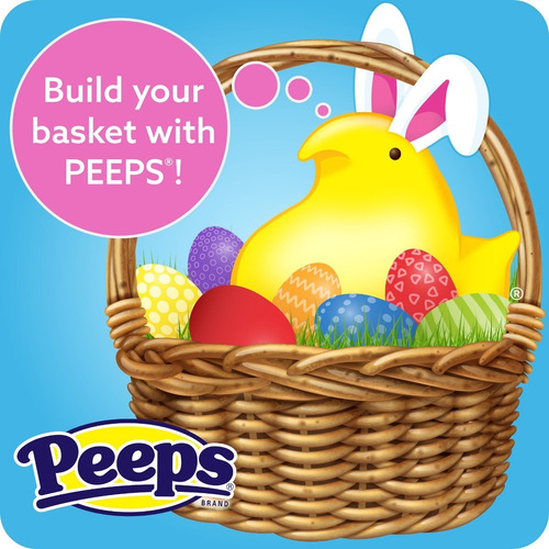 Malvaviscos Peeps Pascua 15 Chicks Gluten Free Americanos