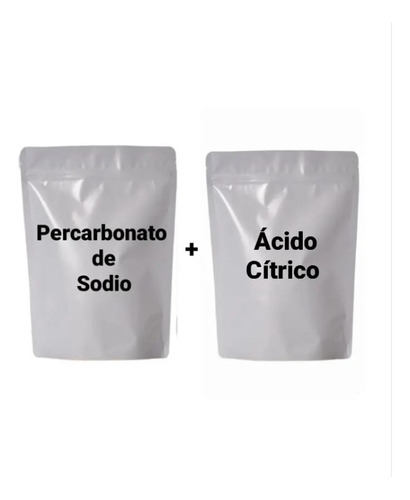 Kit, Percarbonato De Sodio Más Ácido Cítrico, 1 Kg C/u