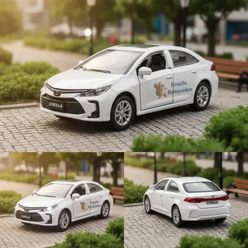 Miniatura Toyota Corolla Hybrid 2024 1:43 Diecast. | MercadoLivre
