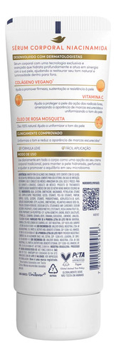 Kit 2 Und Dove Sérum Corporal Com Niacinamida 180ml