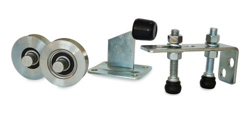 Kit Porton 64mm Sistema Corredizo Al Piso Para Portones