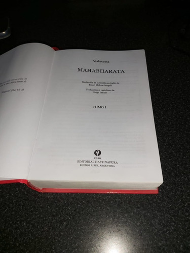Mahabharata En Español - Tomo 1 - Hastinapura - Kl Ventas (Usado)