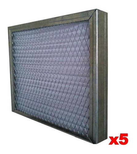 Filtros De Aire Lamina Galvanizada, Mxpl2-068, 20x10x2 , Mer