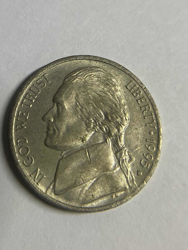 Moneda Usa De 5 Centavos De 1995 Envio Gratis
