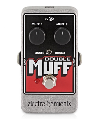 Pedal Electro Harmonix Double Muff Fuzz Overdrive