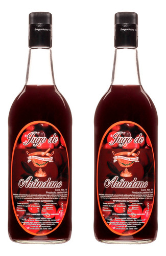 2 Jugos De Arándano 1 Lt La Tradicional De Salgado