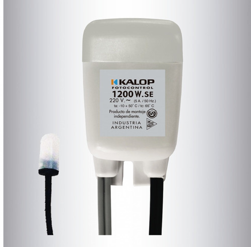 Fotocélula fotocelular Kalop 1200w com sensor externo Univ