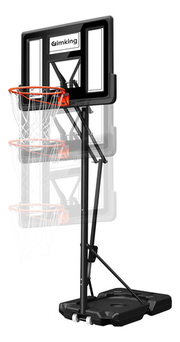 Aimking Sistema De Aro De Baloncesto Portatil De 44 Pulgadas