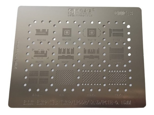 Stencil Reballing Emmc:3 Bga153 162 169 221 186 297 254 178