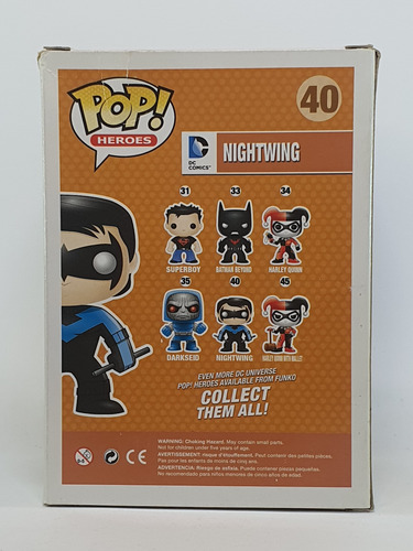 Funko Pop Nightwing Dc Comics (Usado)