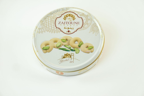 Galletas Ghraybeh De Mantequilla Con Pistachos 250g