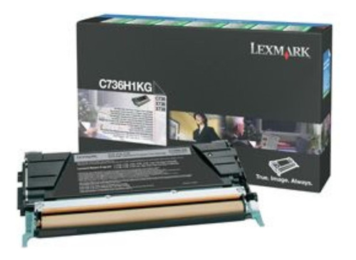 Toner Lexmark C736h1kg 12.000 Páginas Programa Retorno /vc Tinta Negro