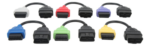 Adaptador De Escáner De 6 Piezas De Cable Obd2 De Diagnóstic