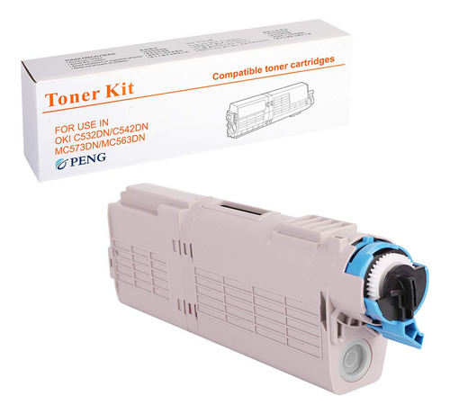 Cartucho De Toner Compatible Para Impresoras Oki C532 Mc573