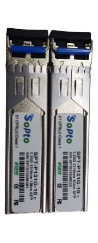 Modulo Transceptor Sfp Lc Monomodo 1310nm-spt-p131g-10km+iva