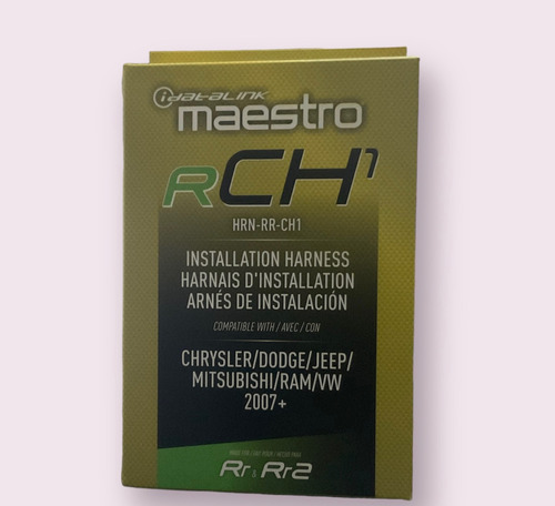 Arnés De Instalación Idatalink Maestro Hrn-rr-ch1 (rch1)