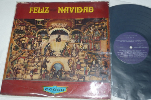 Jch- Ecasa Feliz Navidad 1972 Villancicos Lp