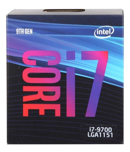Micro Procesador Intel Core I7 9700  9th Gen Lga 1151 