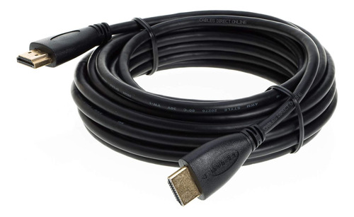 Cable Hdmi 4k De Alta Velocidad De 25 Pies Con Canal De R...