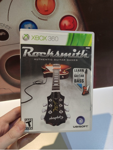 Rocksmith Guitar Game Xbox 360 Original Físico Usado