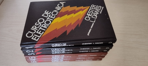 Curso Completo De Elétrotécnica - 6 Volumes (Usado)