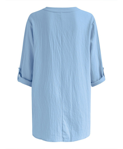 Z Camiseta Holgada Estampada A La Moda For Mujer De Manga L