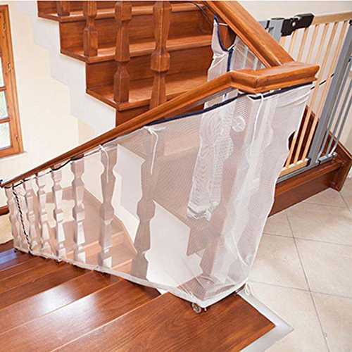 Instalação De Proteção De Grade Pequena Stair Net Baby Secur