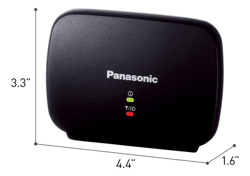 Extensor De Alcance Panasonic Kx-tga407b Para Dect 6.0 Plus