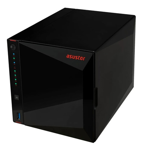 Imagen 3 de 3 de Servidor Nas 4 Bahias Asustor 2.5/3.5 2g Giga Hdmi Usb