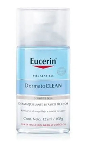 Desmaquillante De Ojos Eucerin Dermatoclean Bifasico 125ml