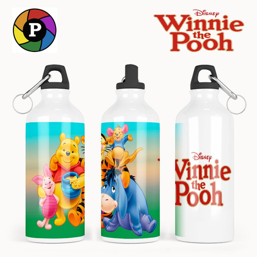 Botella Deportiva Winnie The Pooh - Varios Modelos