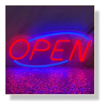 Comprar Letreros Luminosos Led Open Letrero Neon Anuncio Luminoso