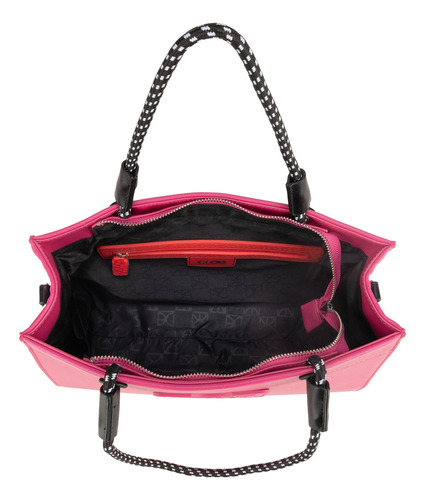 Bolsa Satchel Cloe Ropez I Mediano Color Rosa