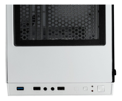 Imagem 5 de 10 de Gabinete Gamer T-dagger Cube Branco Lateral De Vidro - Novo