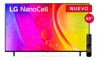 Smart Tv 4k 65 Led LG Nanocell Thinq Ai 65nano80sqa - Rex