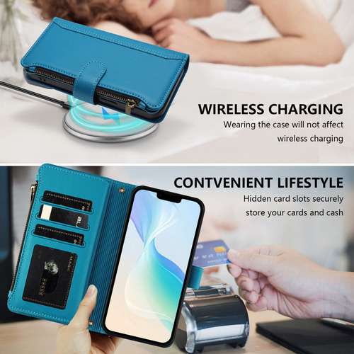 Funda De Piel Tipo Cartera For Teléfono Vivo V50 Lite