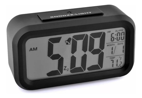 Reloj Despertador Con Fecha Y Temperatura Alarma Grandes ®