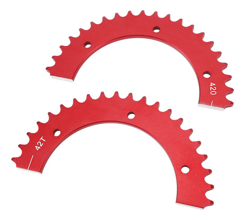 Universal Split Sprocket 420 Chain 42 Dientes, Aleación De A